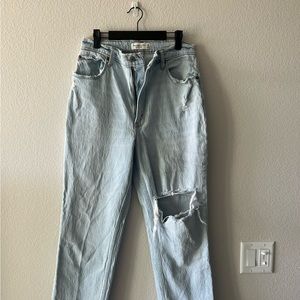 Abercrombie Curve Love 90s Straight Jean